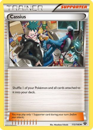 Cassius (115) [XY Base Set] Reverse Holofoil - Deck Out Gaming