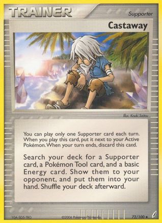 Castaway (72) [Crystal Guardians] - Deck Out Gaming