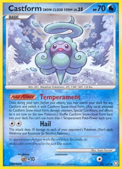 Castform Snow-Cloud Form (50) [Legends Awakened] - Deck Out Gaming