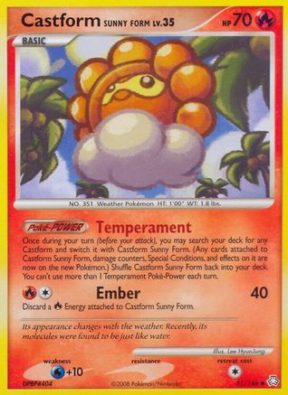 Castform Sunny Form (51) [Legends Awakened] - Deck Out Gaming