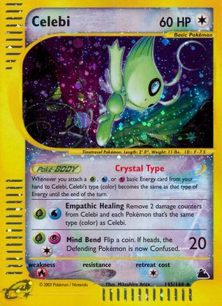 Celebi (145) [Skyridge] Reverse Holofoil - Deck Out Gaming