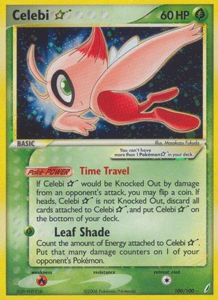 Celebi Star (100) [Crystal Guardians] Holofoil - Deck Out Gaming