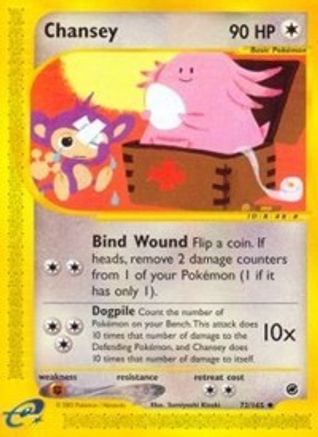 Chansey (72) [Expedition] - Deck Out Gaming