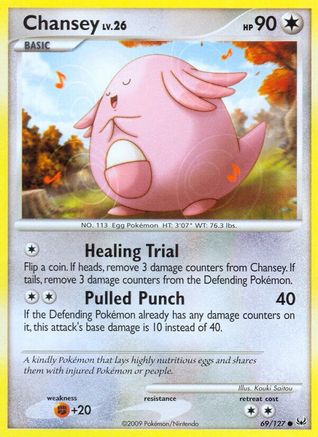 Chansey (69) [Platinum] Reverse Holofoil - Deck Out Gaming
