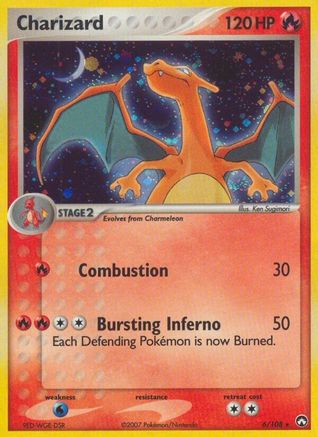 Charizard (6) [Power Keepers] Reverse Holofoil - Deck Out Gaming