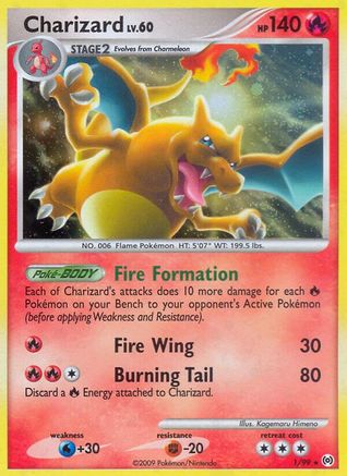 Charizard (1) [Arceus] Holofoil - Deck Out Gaming
