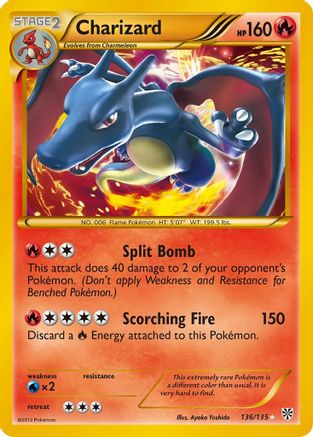Charizard (136) [Plasma Storm] Holofoil - Deck Out Gaming
