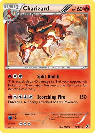 Charizard (19) [Legendary Treasures] Reverse Holofoil - Deck Out Gaming