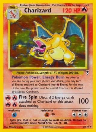 Charizard (3) [Legendary Collection] Reverse Holofoil - Deck Out Gaming