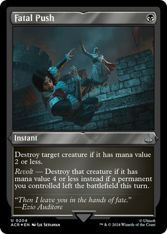 Fatal Push (204) [Assassin's Creed] etched - Deck Out Gaming