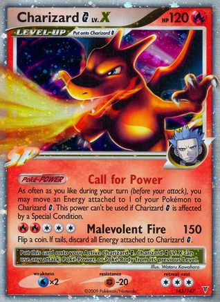 Charizard G Lv.X (143) [Supreme Victors] Holofoil - Deck Out Gaming