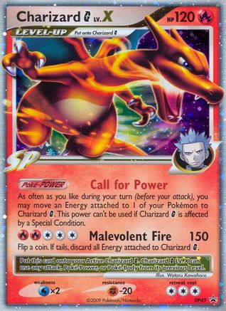 Charizard G LV.X - DP45 (DP45) [Diamond and Pearl Promos] Holofoil - Deck Out Gaming