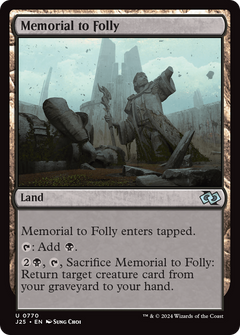 Memorial to Folly (770) [Foundations Jumpstart] - Deck Out Gaming