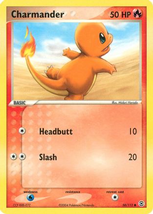 Charmander - 058/112 (58) [FireRed & LeafGreen] - Deck Out Gaming