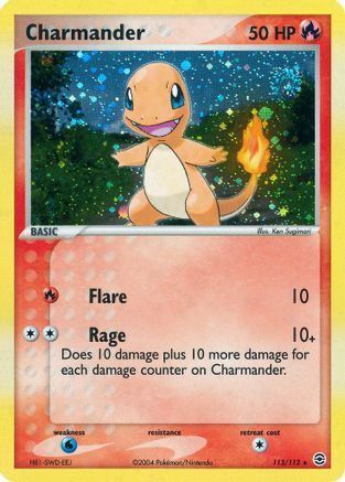Charmander - 113/112 (113) [FireRed & LeafGreen] Holofoil - Deck Out Gaming