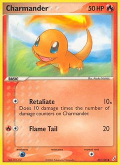 Charmander (48) [Crystal Guardians] Reverse Holofoil - Deck Out Gaming
