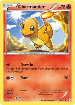 Charmander (18) [Boundaries Crossed] Reverse Holofoil - Deck Out Gaming