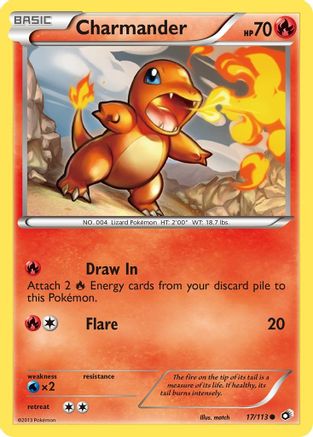 Charmander (17) [Legendary Treasures] Reverse Holofoil - Deck Out Gaming