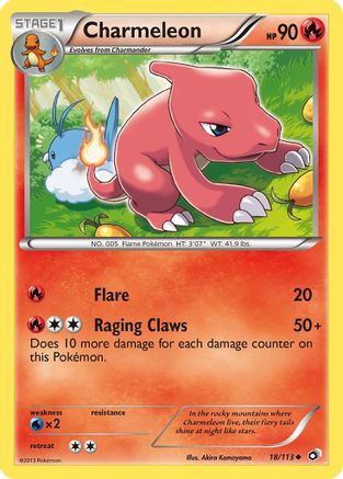 Charmeleon (18) [Legendary Treasures] Reverse Holofoil - Deck Out Gaming