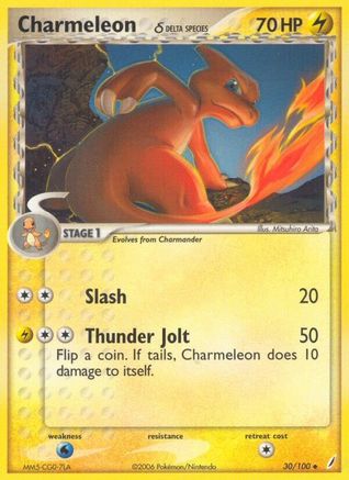 Charmeleon (Delta Species) (30) [Crystal Guardians] - Deck Out Gaming