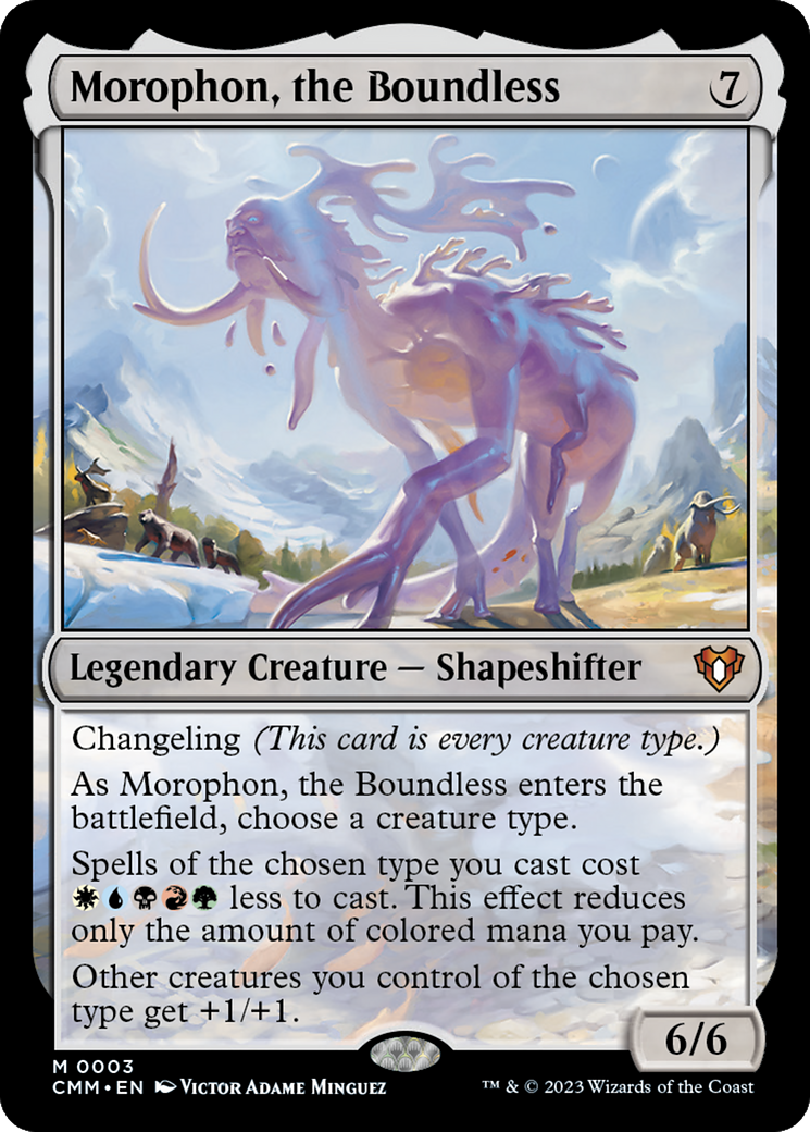 Morophon, the Boundless (3) [Commander Masters] - Deck Out Gaming