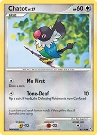 Chatot (74) [Diamond and Pearl] - Deck Out Gaming