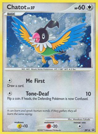 Chatot - DP14 (DP14) [Diamond and Pearl Promos] Holofoil - Deck Out Gaming