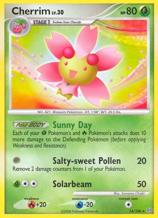 Cherrim (14) [Stormfront] Reverse Holofoil - Deck Out Gaming