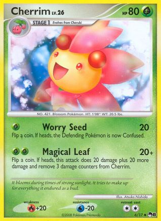Cherrim (6) [POP Series 8] Reverse Holofoil - Deck Out Gaming