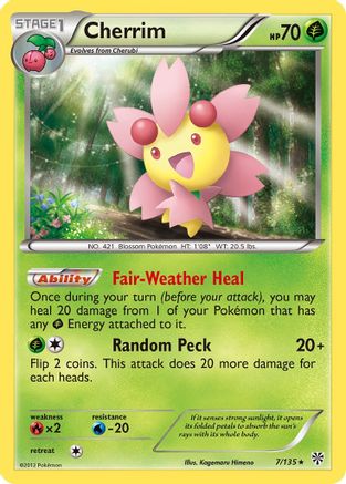 Cherrim (7) [Plasma Storm] Reverse Holofoil - Deck Out Gaming
