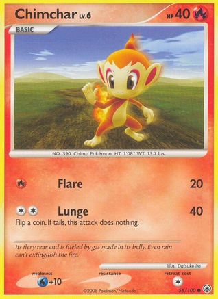 Chimchar (56) (56) [Majestic Dawn] Reverse Holofoil - Deck Out Gaming