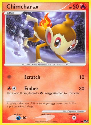 Chimchar (12) [POP Series 8] Reverse Holofoil - Deck Out Gaming