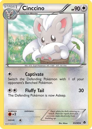 Cinccino (85) [Emerging Powers] Reverse Holofoil - Deck Out Gaming