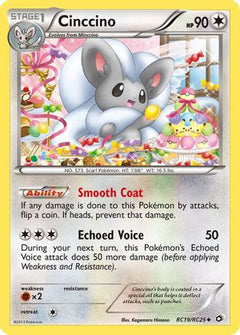 Cinccino (RC19) [Legendary Treasures: Radiant Collection] Holofoil - Deck Out Gaming