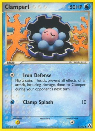 Clamperl (51) [Legend Maker] Reverse Holofoil - Deck Out Gaming