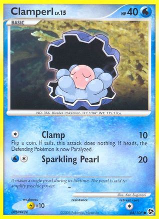 Clamperl (64) [Great Encounters] - Deck Out Gaming