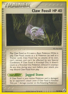 Claw Fossil (78) [Legend Maker] Reverse Holofoil - Deck Out Gaming