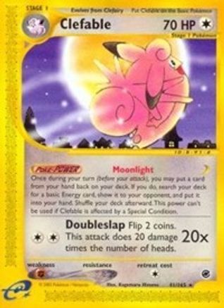 Clefable (41) (41) [Expedition] Reverse Holofoil - Deck Out Gaming