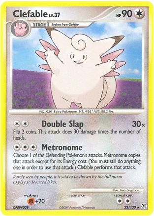 Clefable (22) [Diamond and Pearl] - Deck Out Gaming