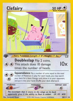Clefairy (30) [Neo Genesis] 1st Edition - Deck Out Gaming
