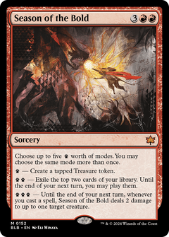 Season of the Bold (152) [Bloomburrow] - Deck Out Gaming