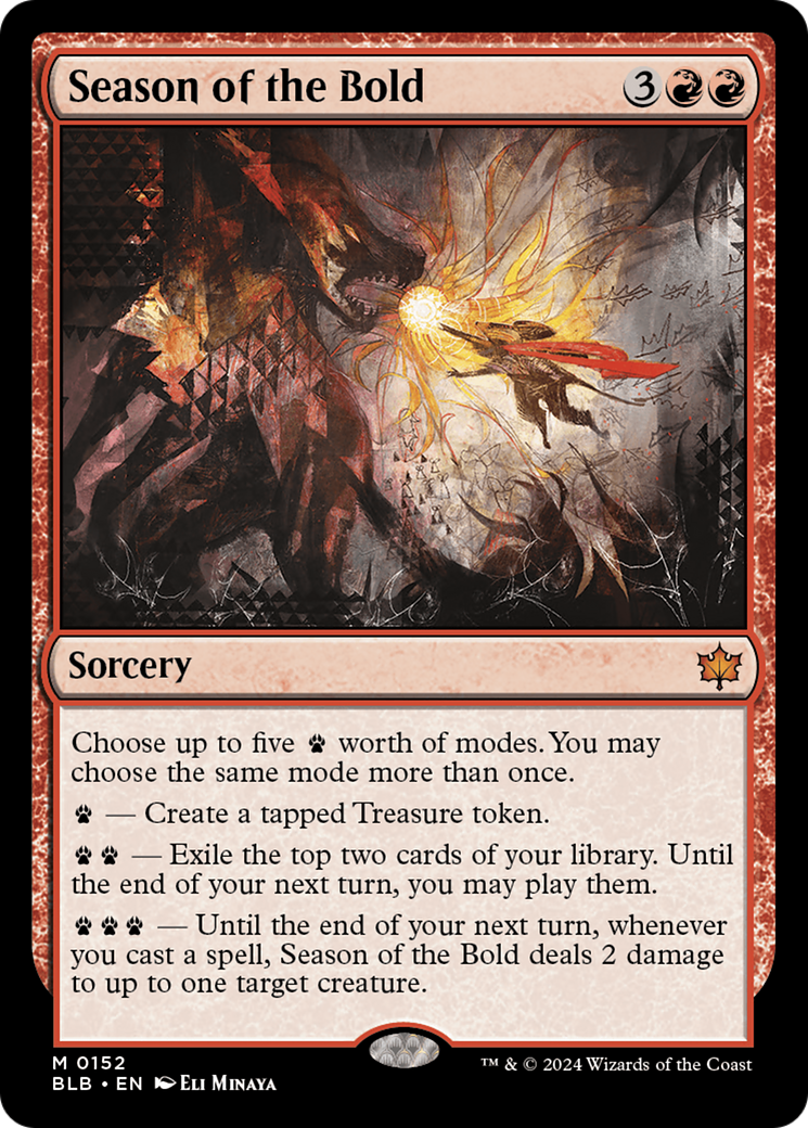 Season of the Bold (152) [Bloomburrow] - Deck Out Gaming