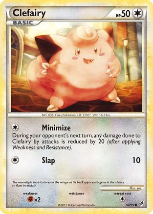 Clefairy (54) [Call of Legends] - Deck Out Gaming