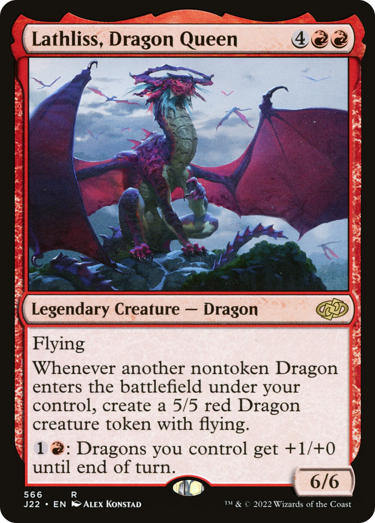 Lathliss, Dragon Queen (566) [Jumpstart 2022] - Deck Out Gaming