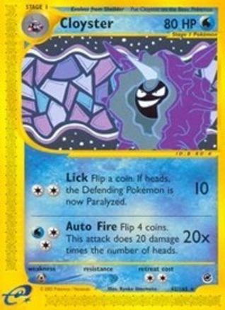 Cloyster (42) (42) [Expedition] Reverse Holofoil - Deck Out Gaming