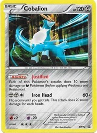 Cobalion - BW72 (BW72) [Black and White Promos] Holofoil - Deck Out Gaming