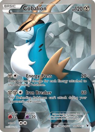 Cobalion (100 Full Art) (100) [Noble Victories] Holofoil - Deck Out Gaming