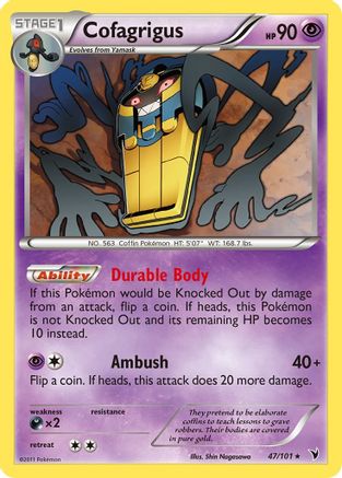 Cofagrigus (47) (47) [Noble Victories] - Deck Out Gaming