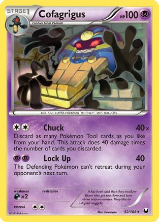 Cofagrigus (52) [Dark Explorers] Reverse Holofoil - Deck Out Gaming