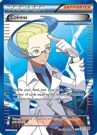 Colress (Team Plasma) (135 Full Art) (135) [Plasma Storm] Holofoil - Deck Out Gaming